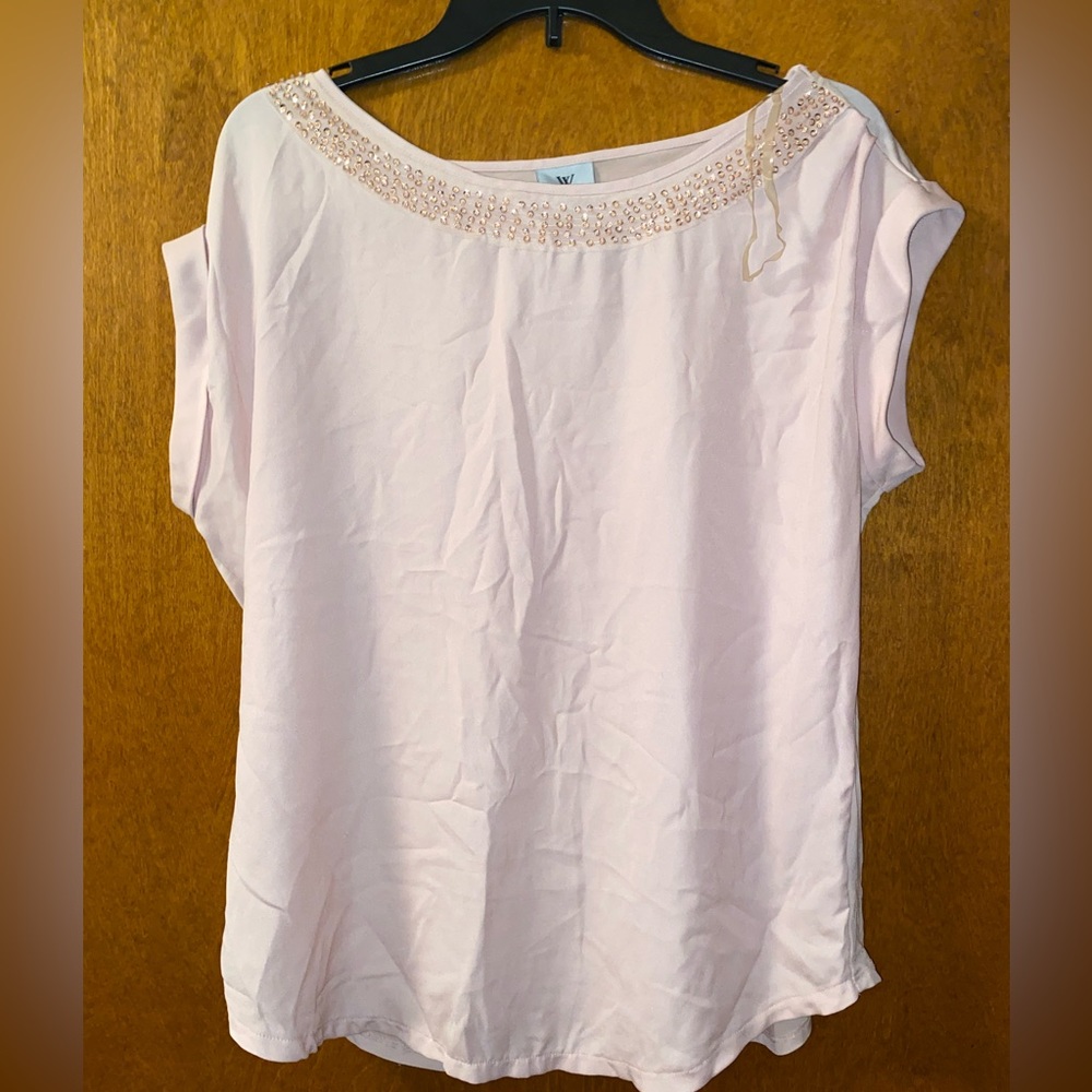 Pink blouse